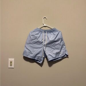 Nike Men's Light Blue Athletic Shorts